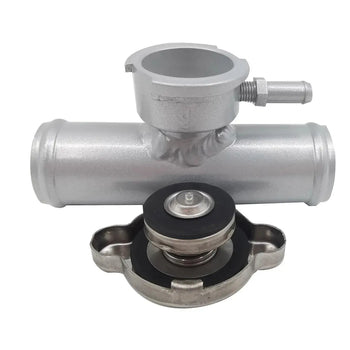 1" Hose Aluminum In-Line Radiator Hose Filler Neck