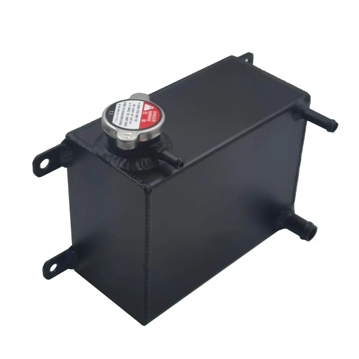 Header Tanks Car Radiator Universal Aluminum Radiator Coolant Overflow Reservoir Header Tank 2L ...