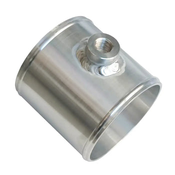 4 Inch Aluminum CNC Intercooler Pipe Turbo Tube with Ford/GM IAT 3/8" Npt Bung