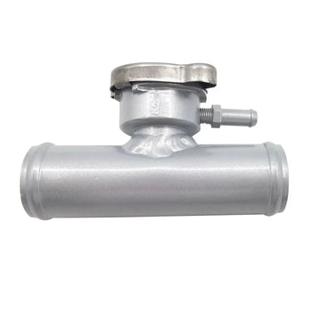 1" Hose Aluminum In-Line Radiator Hose Filler Neck