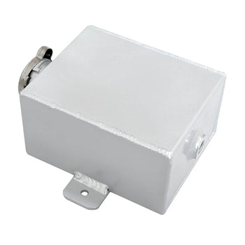 Universal Aluminum Radiator Coolant Overflow Tank With Cap