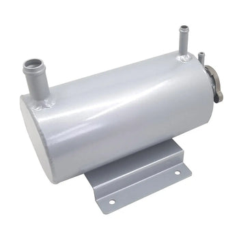 1.5L Round Universal Aluminum Coolant Overflow Expansion Reservoir Tank