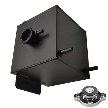 3.5L Universal Aluminum Overflow Coolant Reservoir Tank HCSPEED