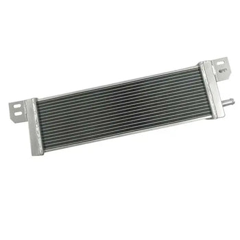 Universal Air to Water Intercooler Aluminum Radiator Liquid Heat Exchanger Silver HCSPEED