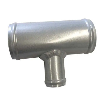  1.77" 45mm OD Aluminum T-Piece Pipe Hose Connector Joiner Spout 25mm OD