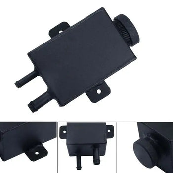 Universal Aluminum Radiator Expansion Coolant Overflow Tank Bottle HCSPEED