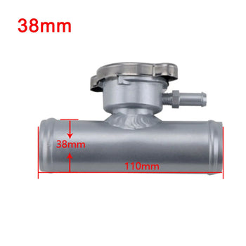 38mm 1-1/2 O.D Aluminum Inline Filler Neck Hose With Cap