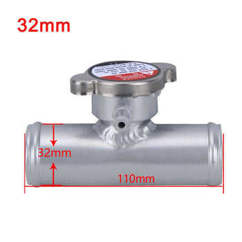 32mm Aluminum Inline Filler Neck Hose With Cap