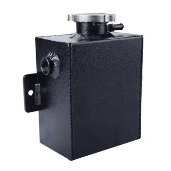 Universal Aluminum Coolant Overflow Expansion Water Tank 