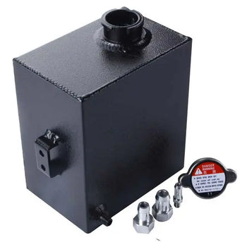 Universal 2.5L Aluminum Coolant Expansion Overflow Tank