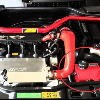 BMW Mini Cooper S R56 R57 R58 Aluminum Coolant Reservoir Expansion Tank