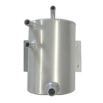 1 Litre Bulkhead Mount Fuel Swirl Pot Silver
