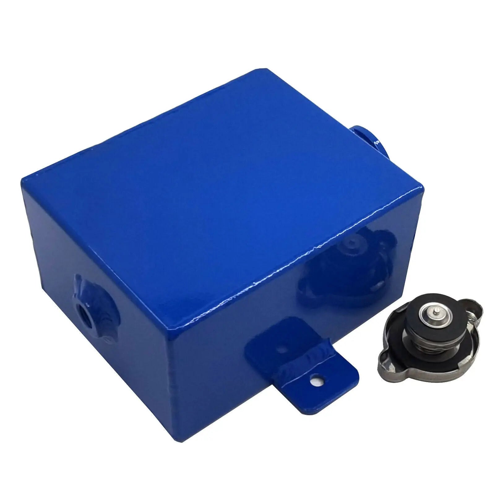 1.2L Universal Aluminum Coolant Reservoir Tank HCSPEED Hcspeed Auto Parts