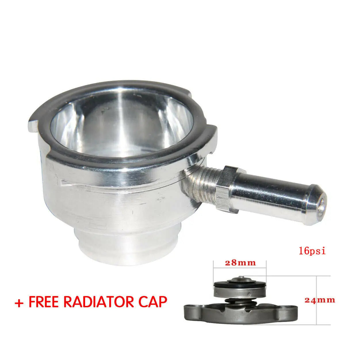 Aluminum Weld On Radiator Filler Neck 1-1/4' 1.25' | Hcspeed Auto Parts